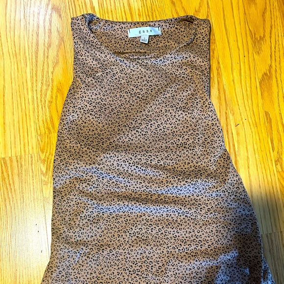 Leopard body suit from Gaze sz L - Picture 2 of 2
